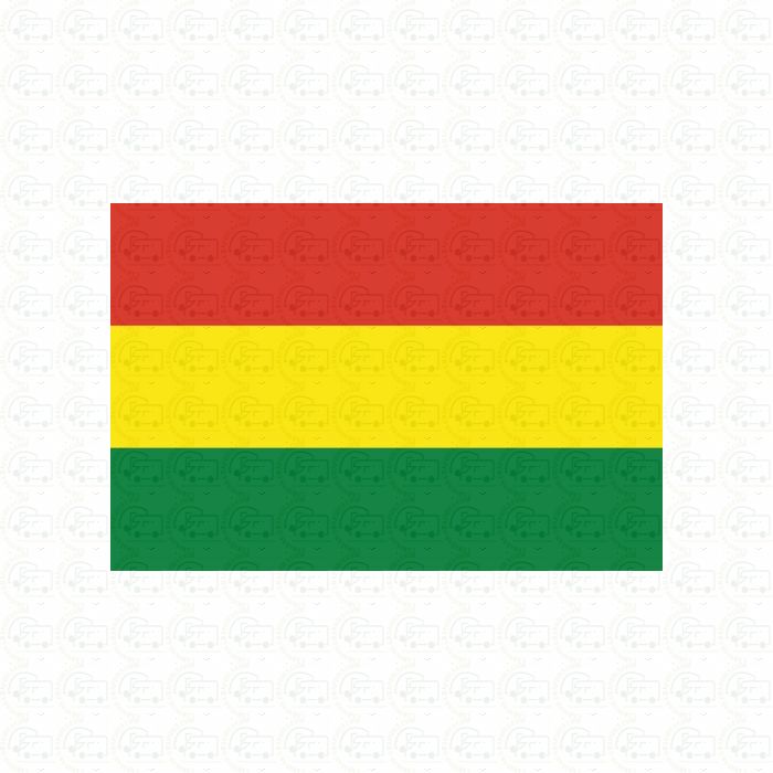 Bolivia flag sticker 