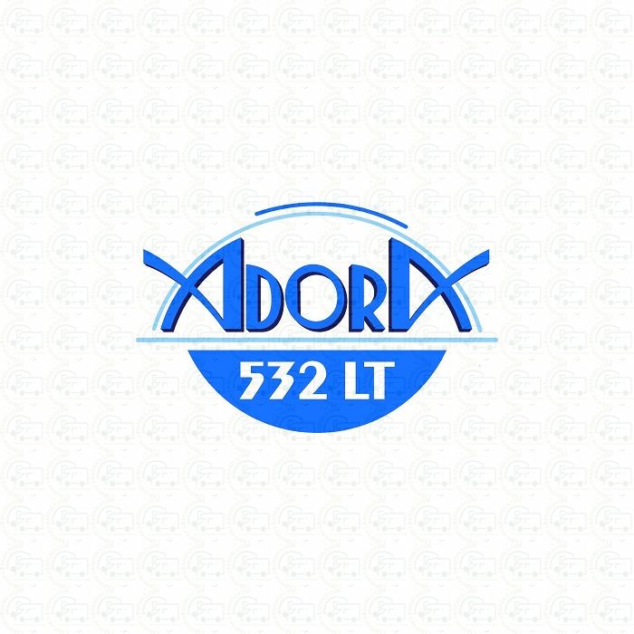 Adria Adora Design Caravan Sticker