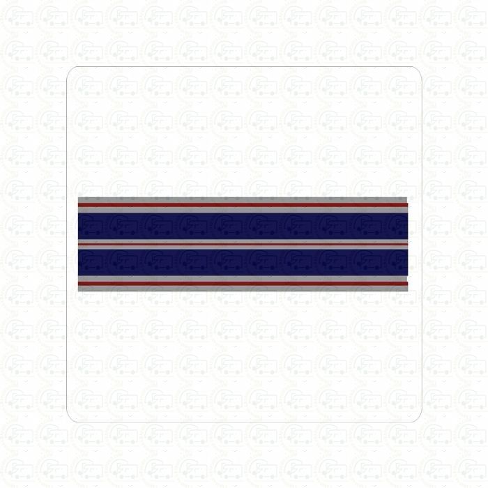 Autosleeper Talisman Wide 2 metre Multi Colour Stripe Tape Sticker 