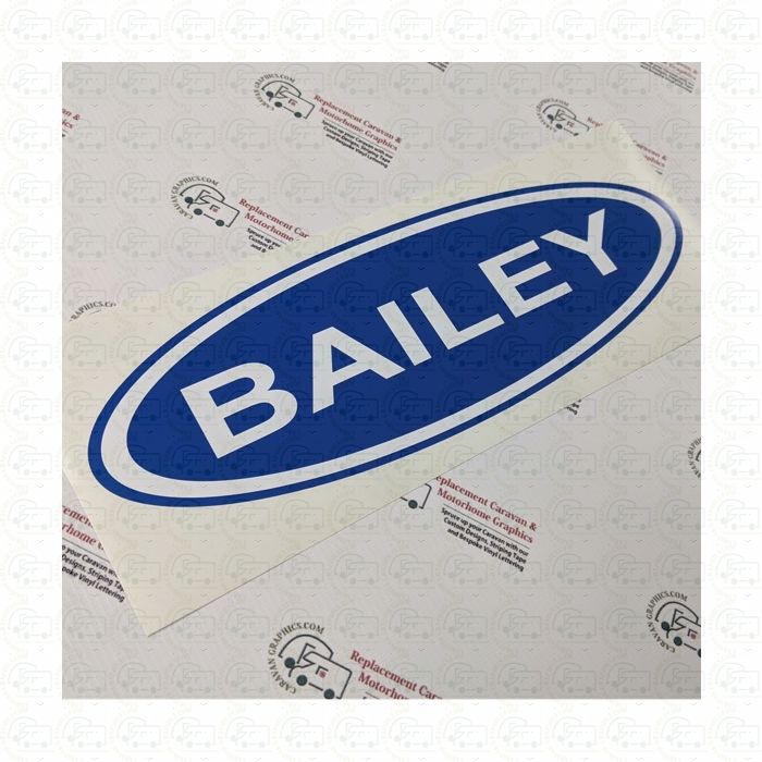 Bailey Oval Caravan Sticker