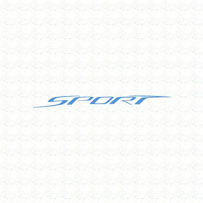 CG Knaus 'Sport & Fun' SPORT Sticker Decal Graphics.