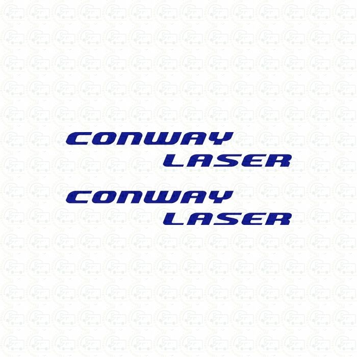 Conway Laser Decal (Pair) Caravan Sticker