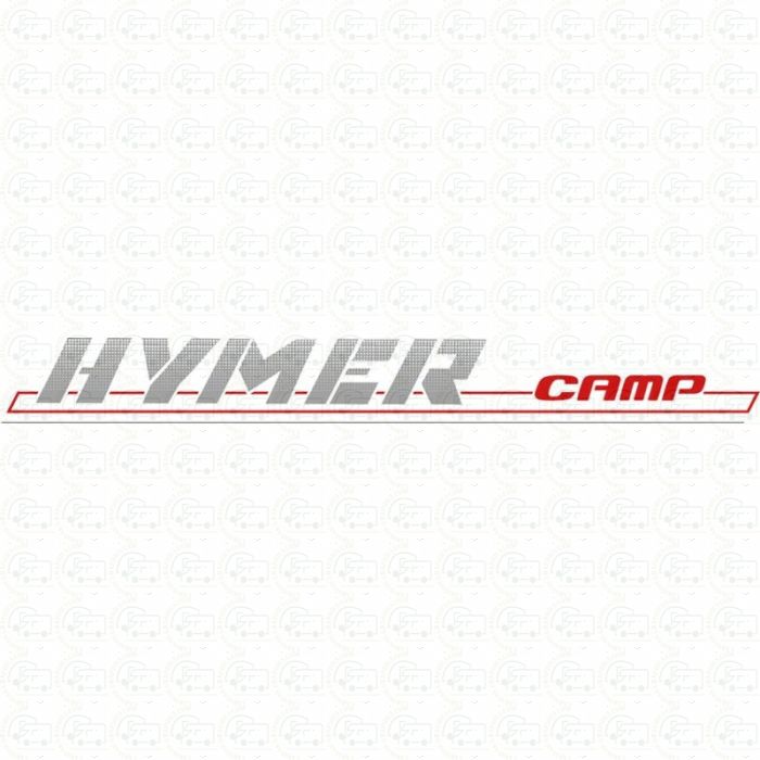 Hymer Camp Motorhome Dotted Effect Sticker