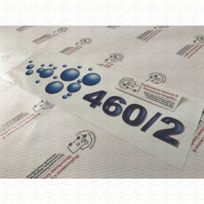 Bailey Ranger 460/2 NS caravan sticker