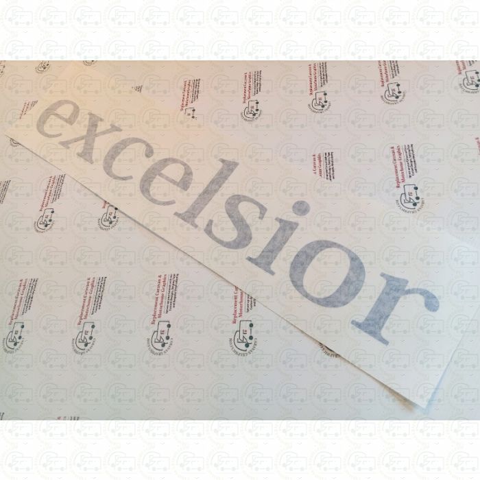 Excelsior Caravan sticker