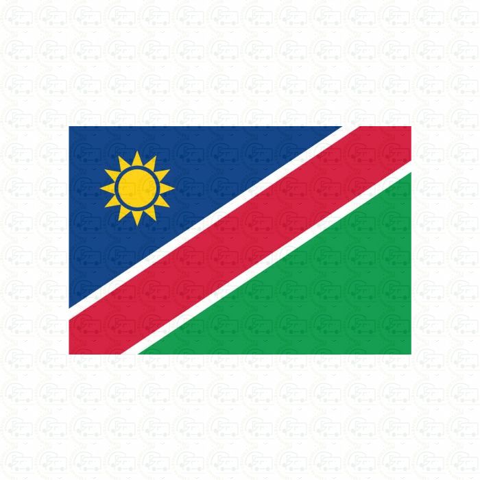 Nambia Flag Sticker
