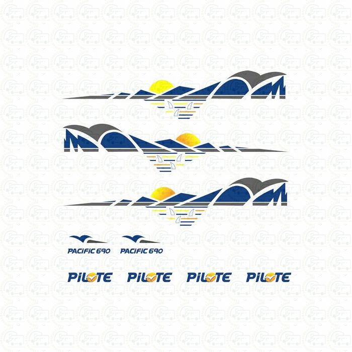 Pilote 690 Full Graphics set
