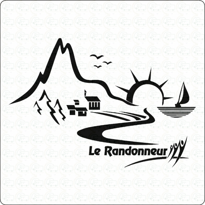 Rapido Le Randonneur Motorhome Sticker