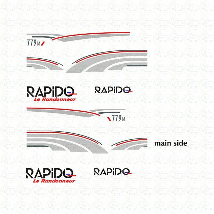 Rapido 779M full graphics and tape