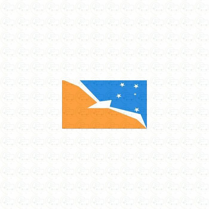 Tierra del Fuego Province, Argentina Flag Sticker