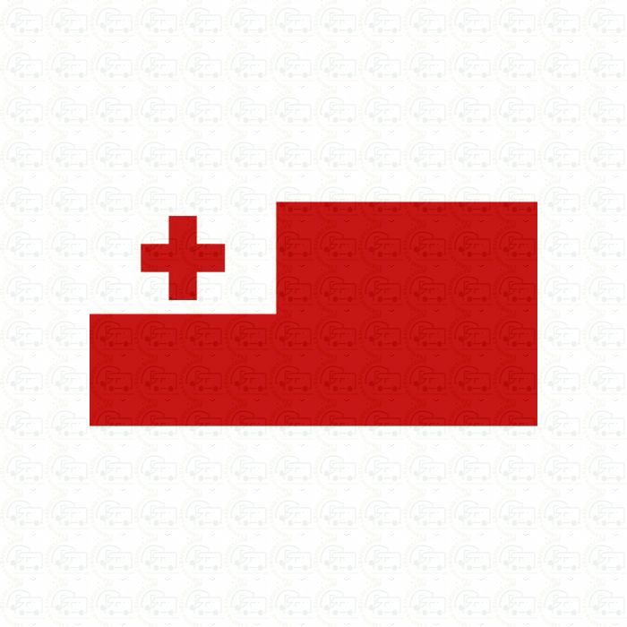 Tonga Flag Sticker