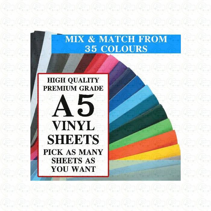 Vinyl Sheet Sample A5 Size 