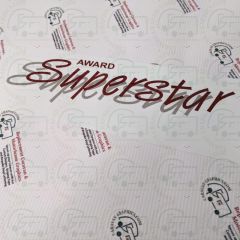 ABI superstar caravan stickers 