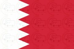 Bahrain flag sticker 