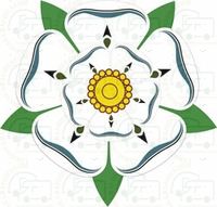 Yorkshire Rose Sticker