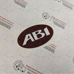 ABI Oval  Caravan Sticker