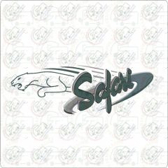 Abbey Safari Caravan Side Name Sticker 