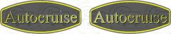 Autocruise Starquest Motorhome Badge Logo Pair by CaravanGraphics.com