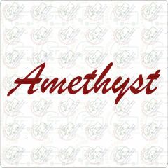 Autosleeper Amethyst Motorhome Sticker