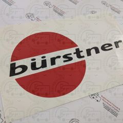 Burstner Caravan Sticker