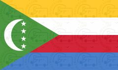 Comoros flag sticker