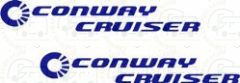 Conway Cruiser Decal (Pair) Caravan Stickers
