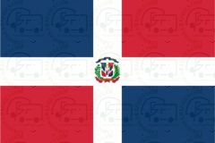 Dominican Republic Flag Sticker