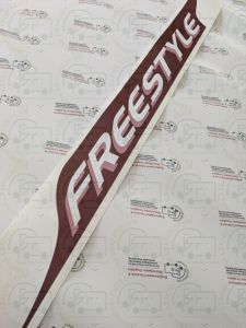 Freestlye Caravan Sticker Graphic