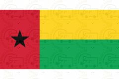 Guinea Bissau Flag Sticker