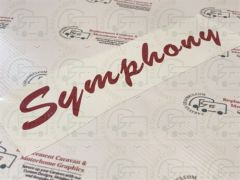 Autosleeper Symphony Caravan Graphics Decal