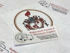 Coachman Emblem Circle Decal Sticker