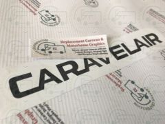 Caravelair Lettering Sticker