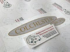 Fleetwood Colchester 1500 - 2EB Graphics Decal Sticker