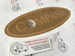 compass caravan stickers 