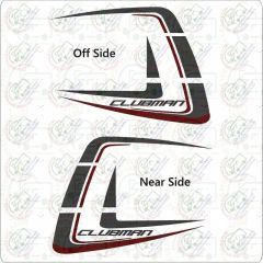 Lunar Clubman Window Surround Decal CG