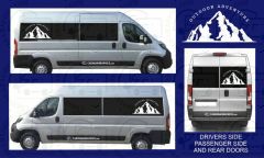 Self Build Campervan Stickers Design 16