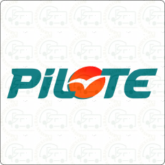 Pilote Orange Motorhome Sticker
