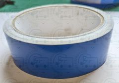 10m of 30mm Mid Blue Tape