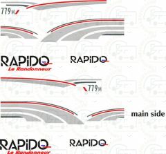 Rapido 779M full graphics and tape