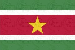 Suriname Flag Sticker