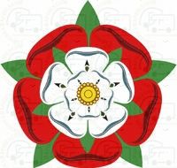 Tudor Rose Sticker