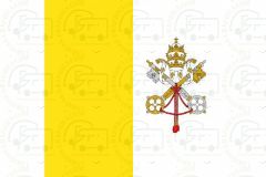 Vatican City Flag Sticker