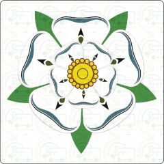 Yorkshire Rose Sticker