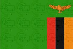 Zambia Flag Sticker