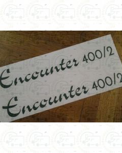 Encounter Caravan Decal