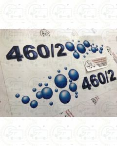 bailey series 5 460/2 stickers 