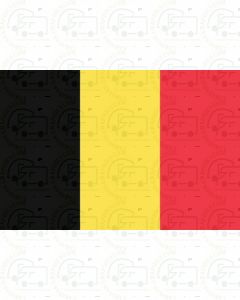 Belgium flag sticker