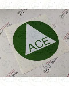 ACE Circle Caravan Sticker