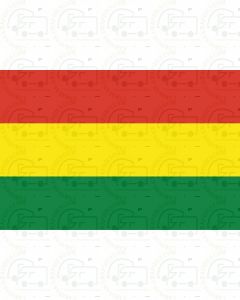 Bolivia flag sticker