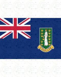 British Virgin Islands flag sticker